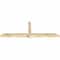 Ekena Millwork Eugene Rough Sawn Timber Gable Bracket, Douglas Fir, 84"W x 28"H x 4"D x 4"F, 8/12 Pitch GBW084X28X0404EUG00RDF - alternate 3